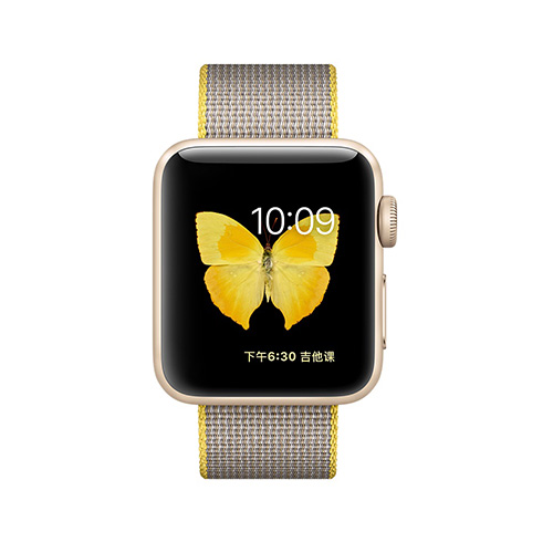 苹果  Apple Watch Series 2内置 GPS，50 米防水，双核处理器，watchOS 3。即使没有 iPhone 在身边，也可提供精确的速度、配速、距离和位置信息。