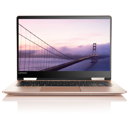 联想 Yoga710 14寸 超薄笔记本电脑 平板二合一360度自由反转 超窄边框二合一 第七代i7处理器 多角度工作！